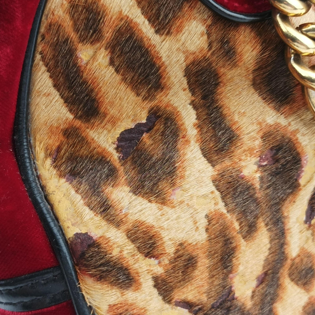 Dice Leopard Bowler Multicolour ponyhair×velour×patent 11-MA-0074ダイスレパードボウラー マルチカラー ハラコ×ベロア×パテント 11-MA-0074