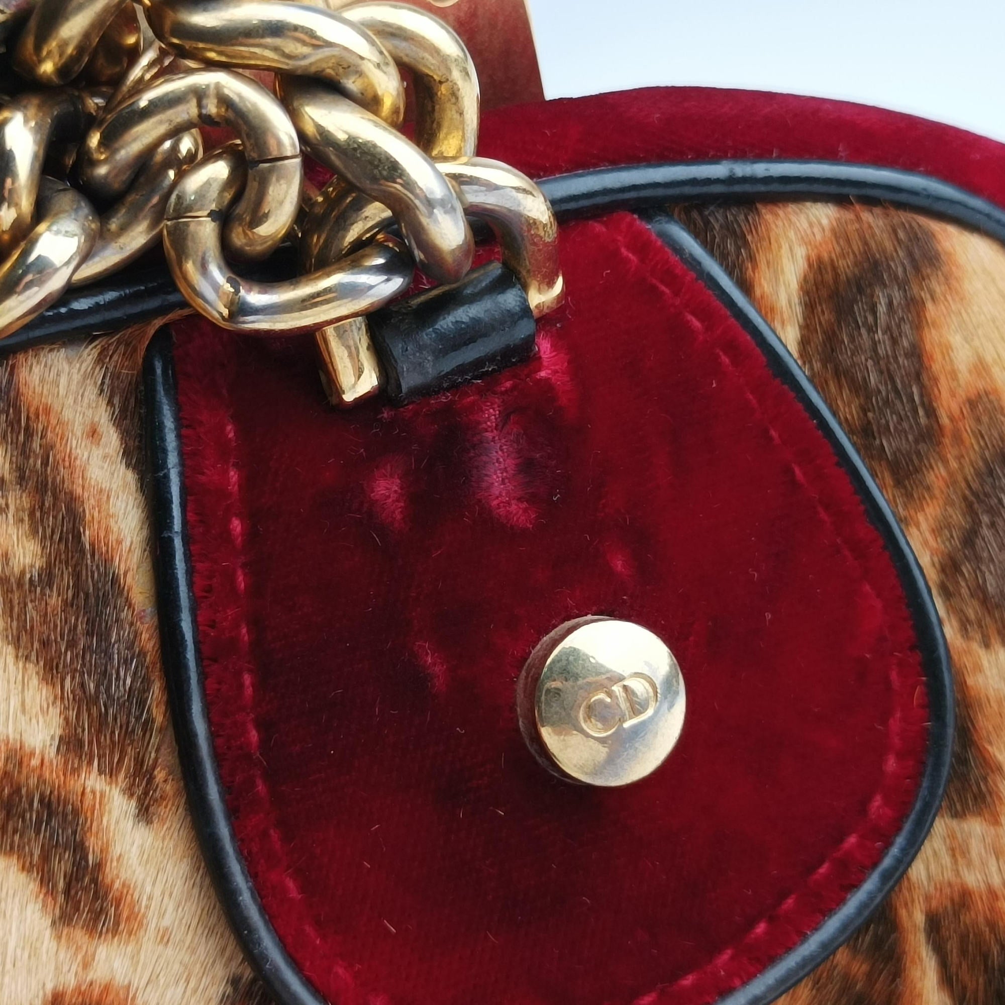 Dice Leopard Bowler Multicolour ponyhair×velour×patent 11-MA-0074ダイスレパードボウラー マルチカラー ハラコ×ベロア×パテント 11-MA-0074