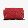 GG Marmont Red Leather 476433 GGマーモント レッド レザー 476433 
