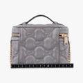 Vintage Gucci GG Matelasse Grey Leather 723770 shoulderbag | stylenewstar