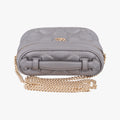 Vintage Gucci GG Matelasse Grey Leather 723770 shoulderbag | stylenewstar
