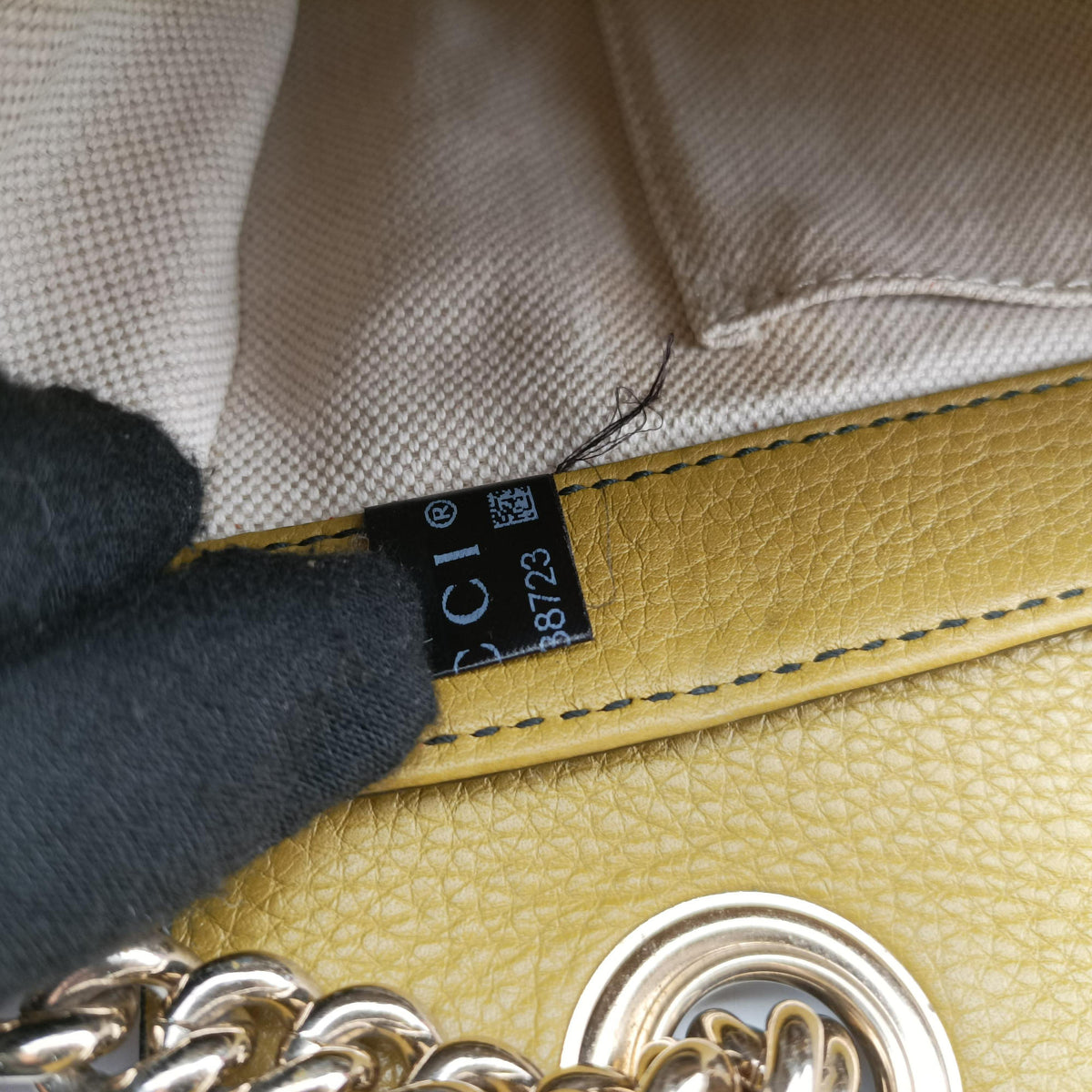 Emily Yellow Leather 295402 F016238723エミリー イエロー レザー 295402 F016238723
