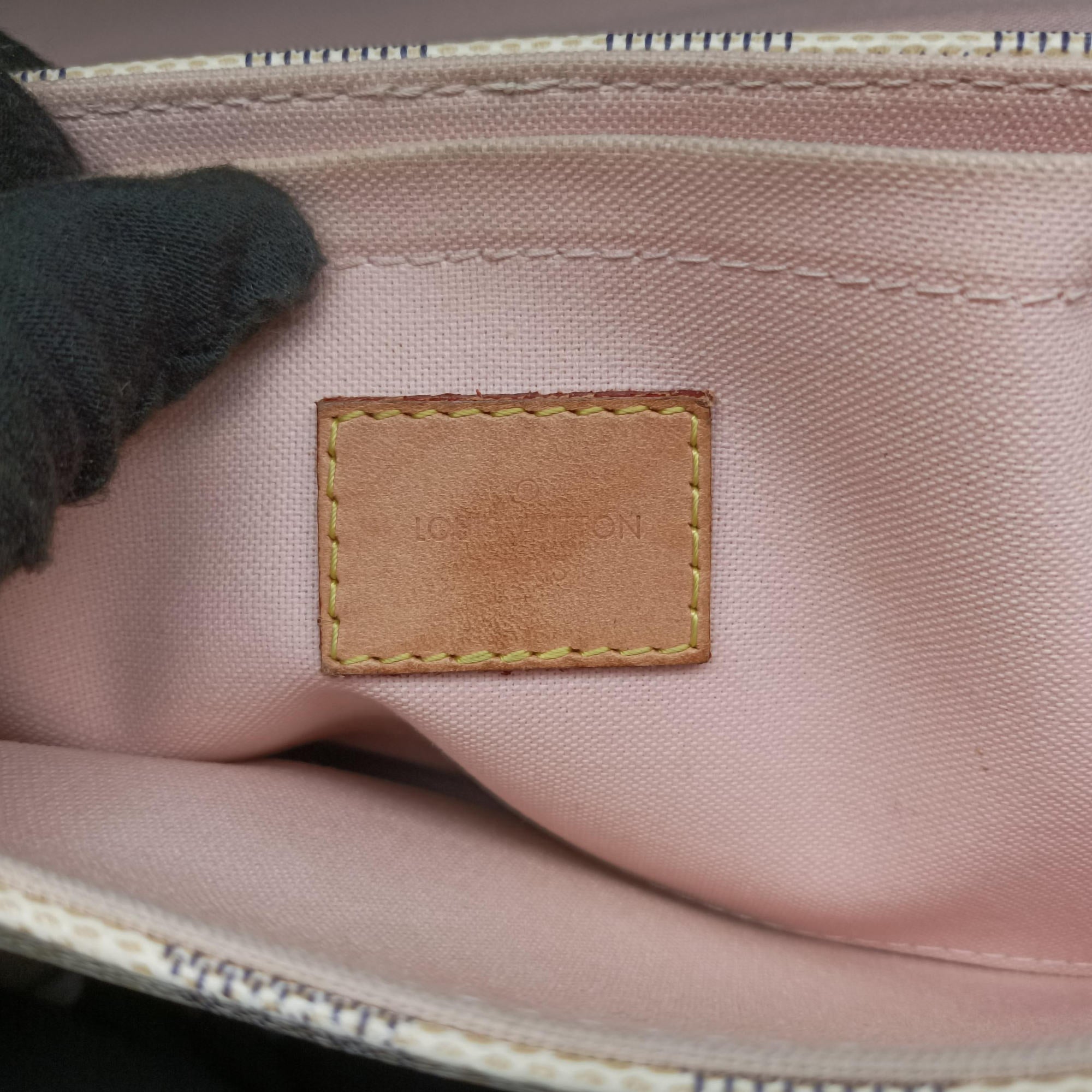 CROISETTE Azur Damier Canvas N41581 IC Chipクロワゼット アズール ダミエキャンバス N41581 ICチップ
