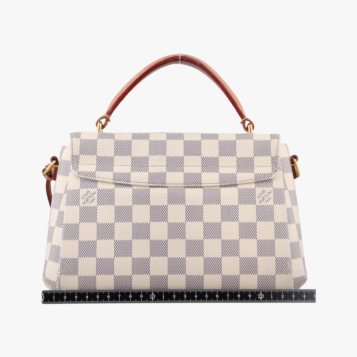 CROISETTE Azur Damier Canvas N41581 IC Chipクロワゼット アズール ダミエキャンバス N41581 ICチップ