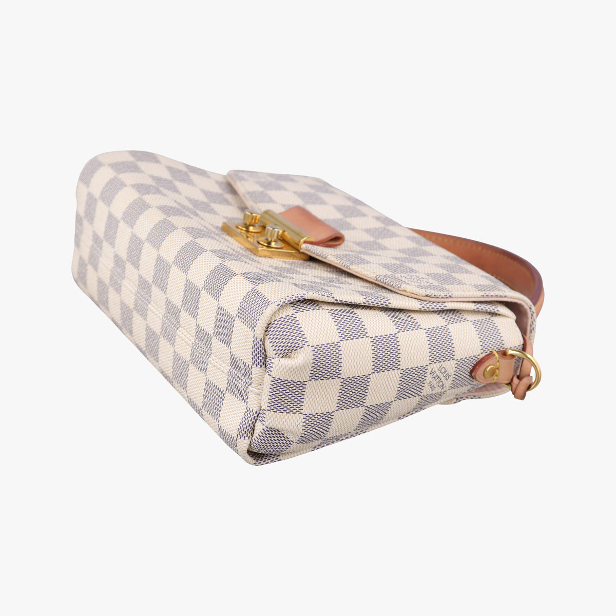 CROISETTE Azur Damier Canvas N41581 IC Chipクロワゼット アズール ダミエキャンバス N41581 ICチップ