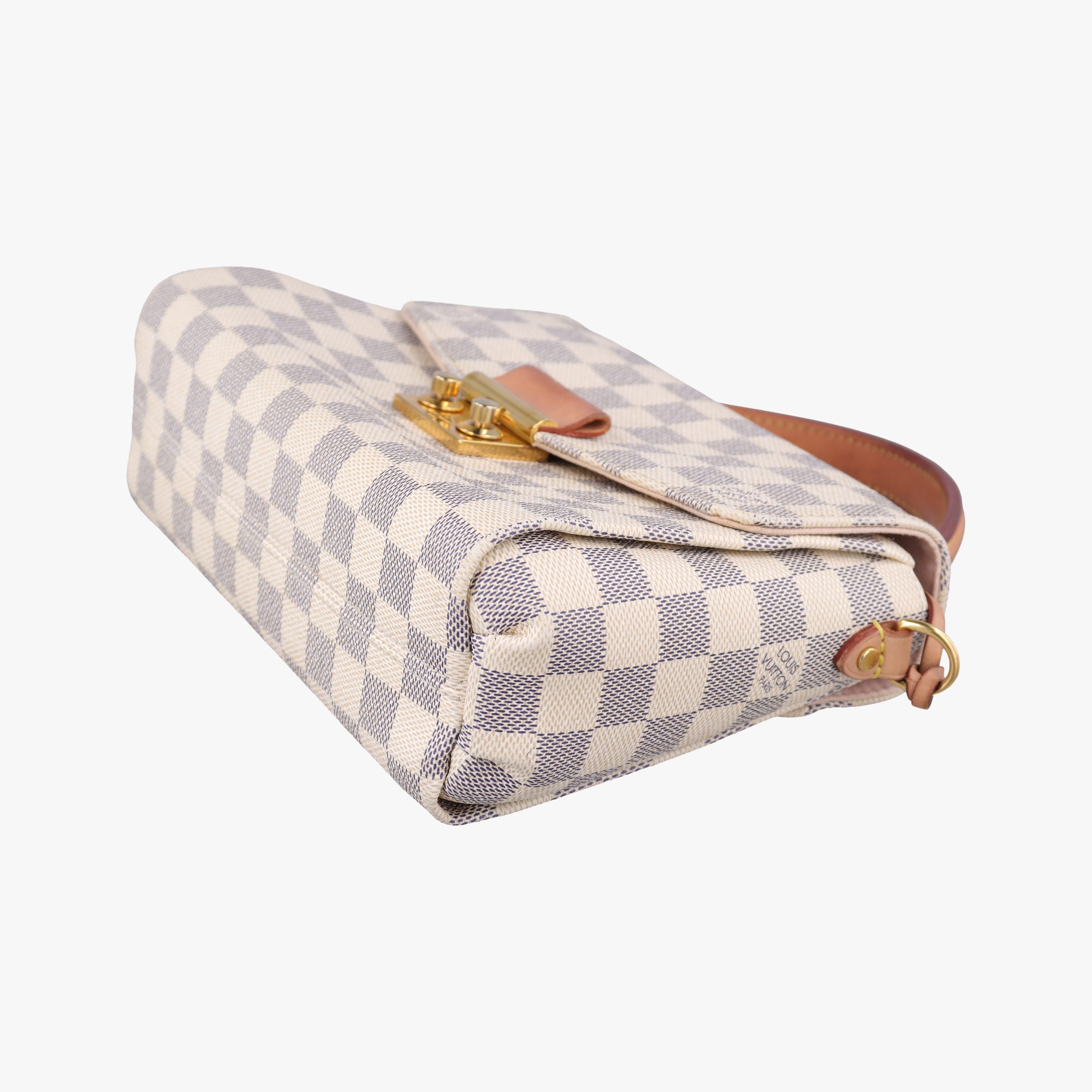 CROISETTE Azur Damier Canvas N41581 IC Chipクロワゼット アズール ダミエキャンバス N41581 ICチップ