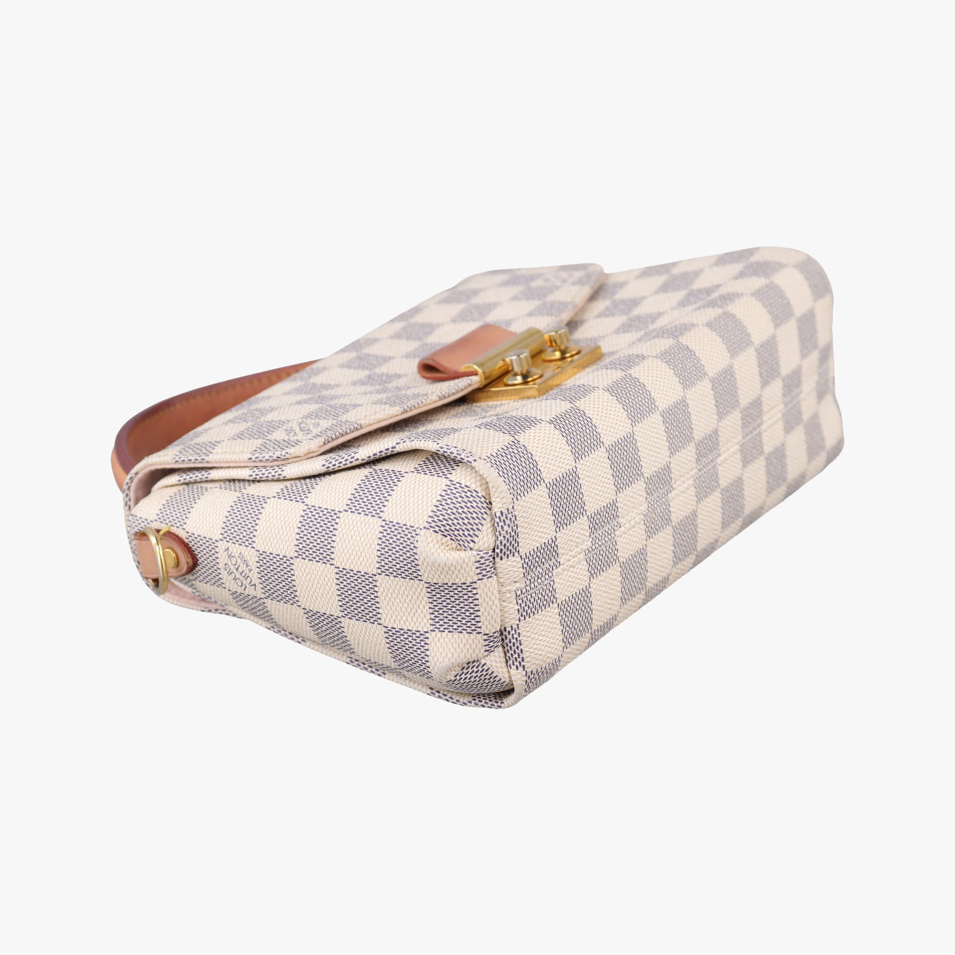 CROISETTE Azur Damier Canvas N41581 IC Chipクロワゼット アズール ダミエキャンバス N41581 ICチップ