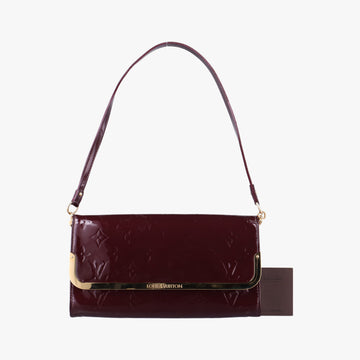 Pre-owned Louis Vuitton Rossmore MM Amarante Vernis M91550 shoulderbag | stylenewstar