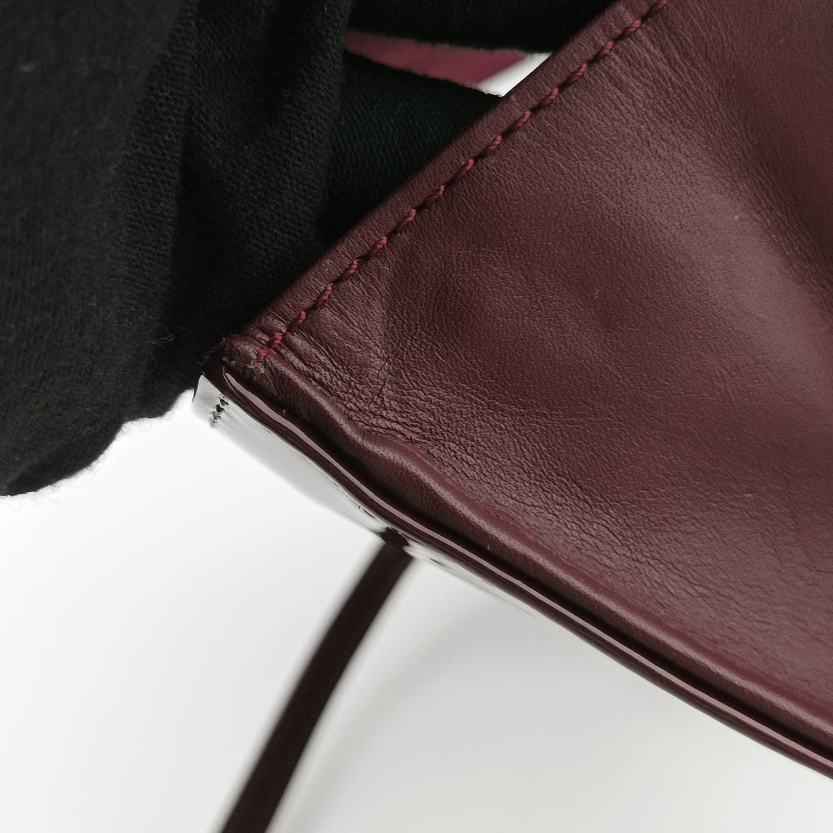 Pre-owned Louis Vuitton Rossmore MM Amarante Vernis M91550 shoulderbag | stylenewstar