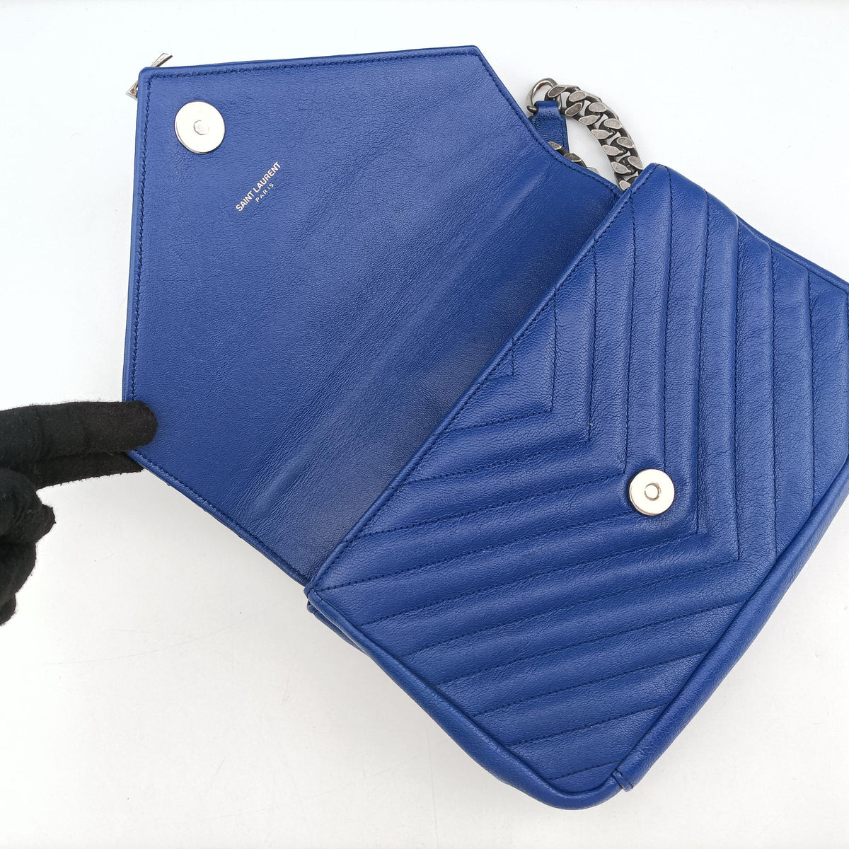 COLLEGE Blue Leather 392737 CLD392737.1115カレッジ ブルー レザー 392737 CLD392737.1115