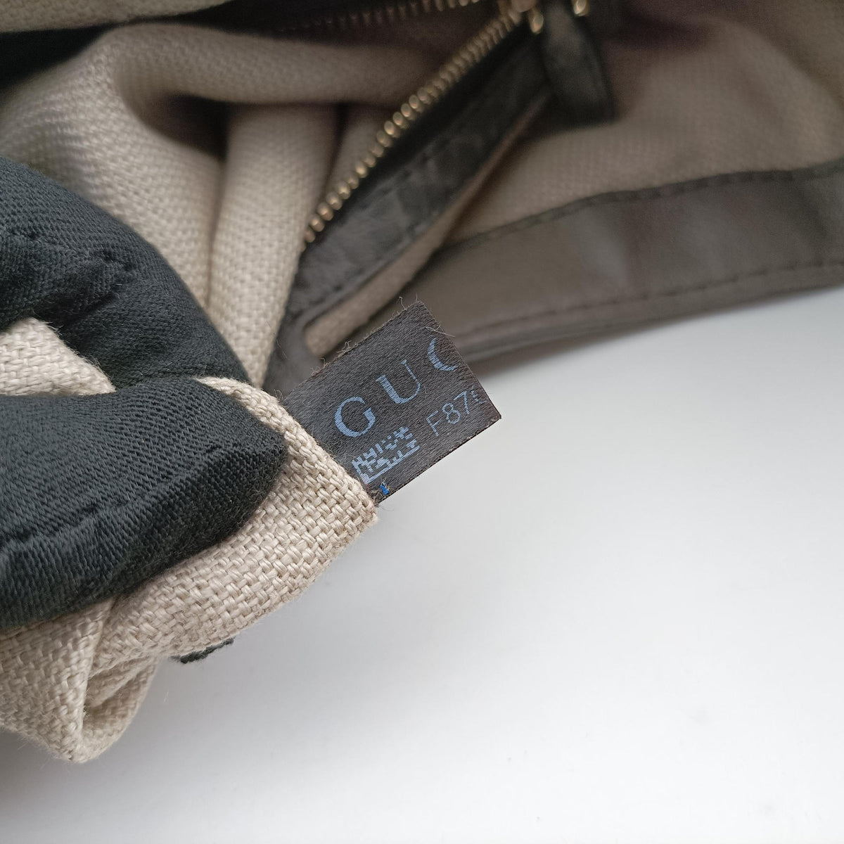 Pre-owned Gucci New Jackie Grey Leather 246907 shoulderbag | stylenewstar