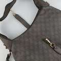 Pre-owned Gucci New Jackie Grey Leather 246907 shoulderbag | stylenewstar