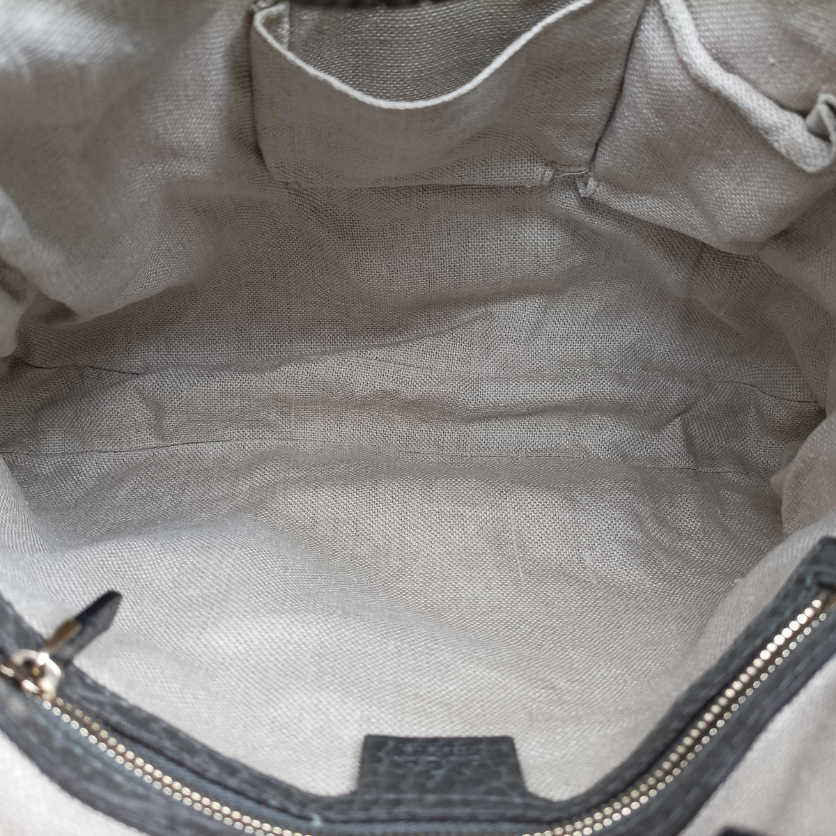 Pre-owned Gucci New Jackie Grey Leather 246907 shoulderbag | stylenewstar