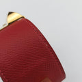 Collier de chien Red×golden Leather × GP S □P Bコリエ ド シアン レッド×ゴールド レザー×GP S □P B