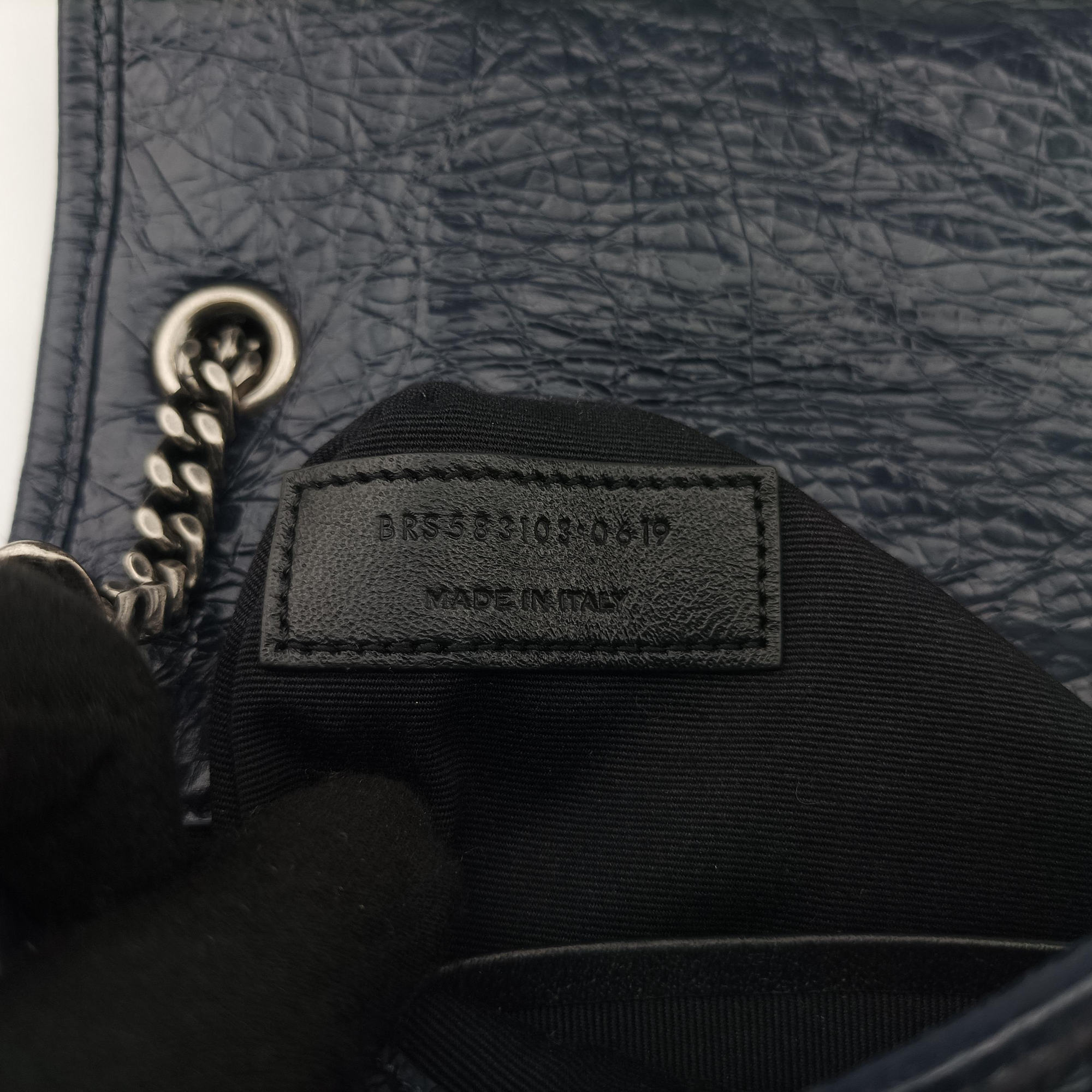 Niki Navy Leather 583103 BRS583103.0619ニキ ネイビー レザー 583103 BRS583103.0619