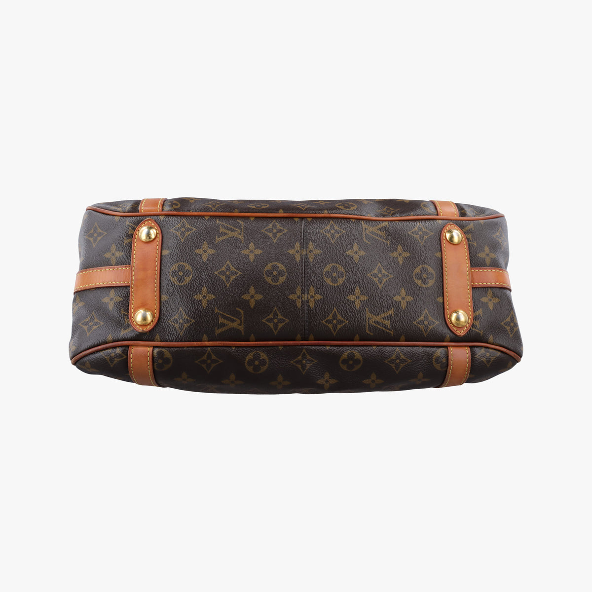 Secondhand Louis Vuitton STRESA PM brown Monogram Canvas M51186 handbag | stylenewstar