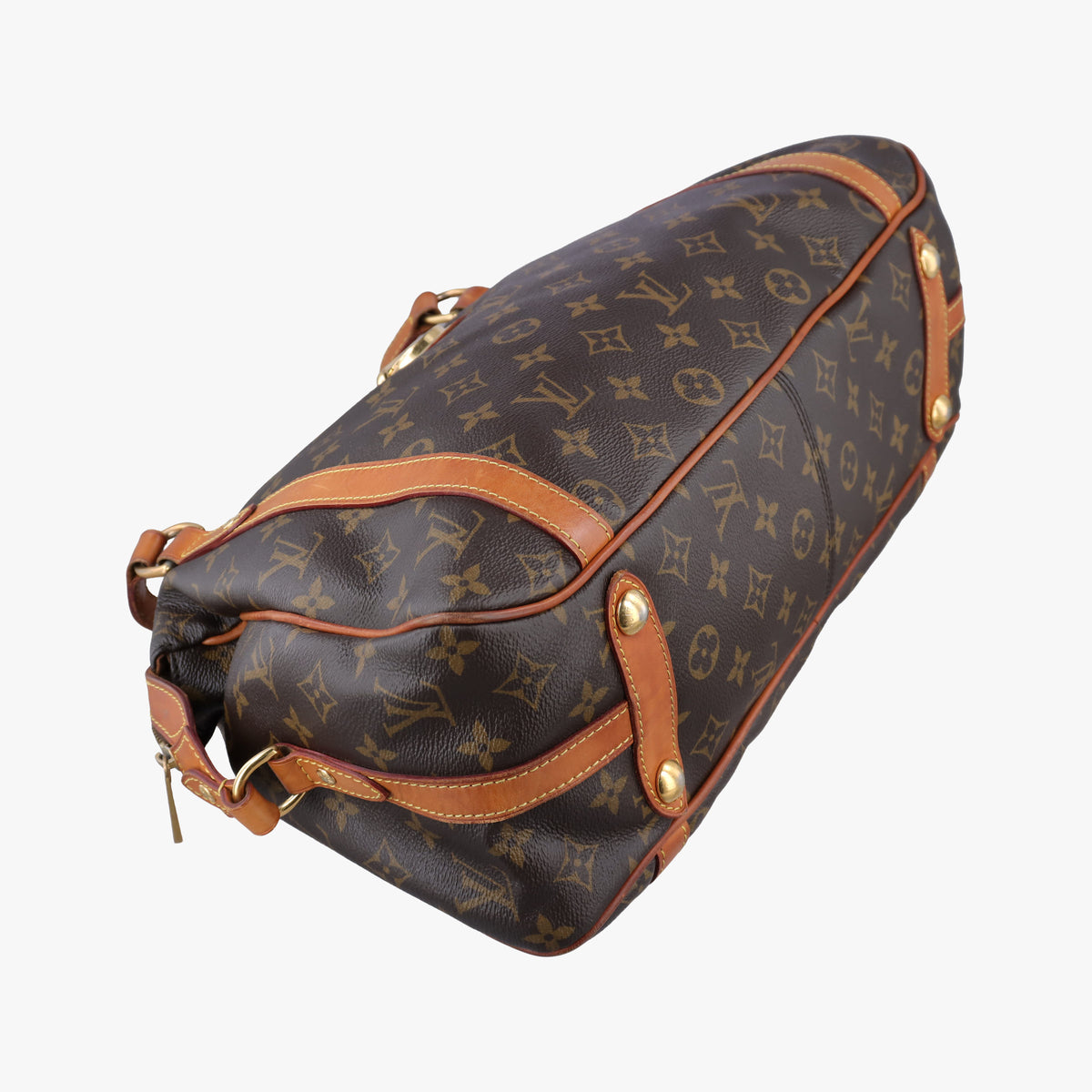 Secondhand Louis Vuitton STRESA PM brown Monogram Canvas M51186 handbag | stylenewstar