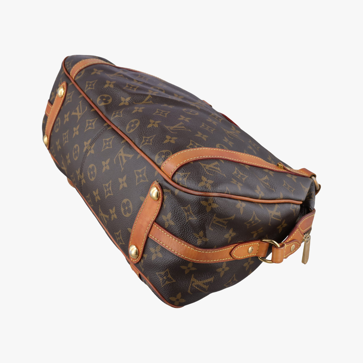 Secondhand Louis Vuitton STRESA PM brown Monogram Canvas M51186 handbag | stylenewstar