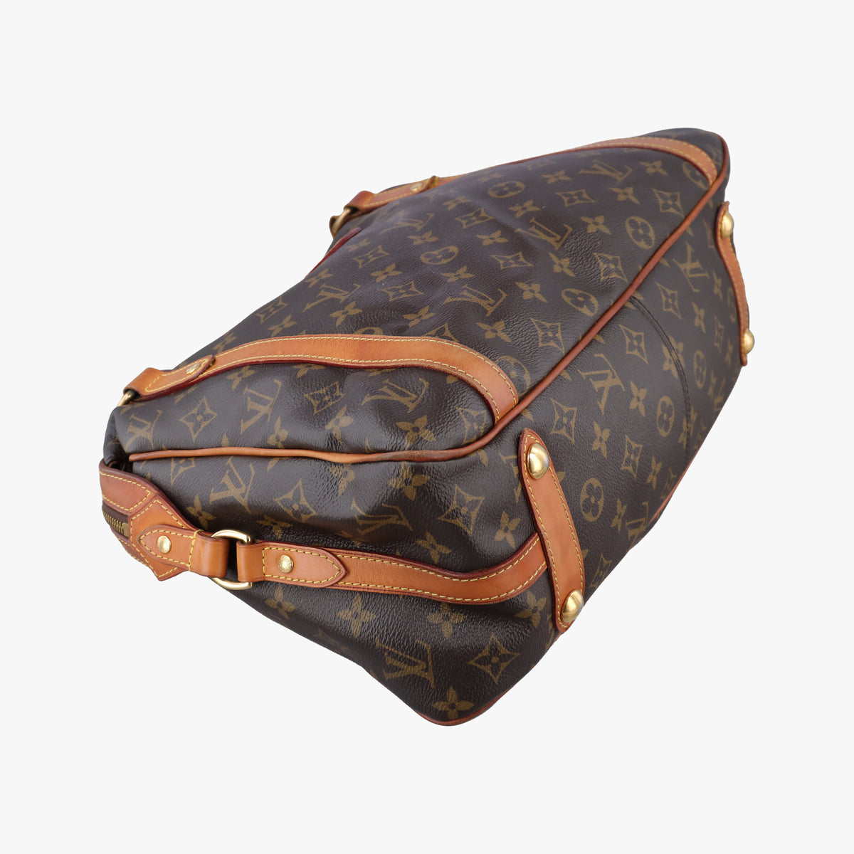 Secondhand Louis Vuitton STRESA PM brown Monogram Canvas M51186 handbag | stylenewstar