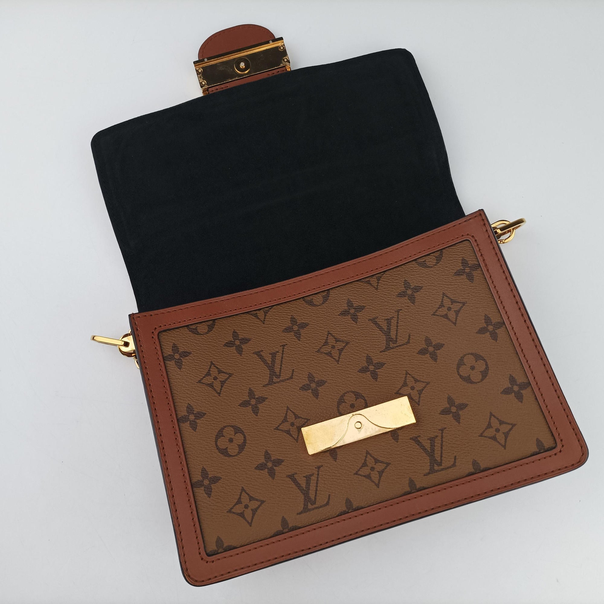 DAUPHINE brown Monogram Reverse M45958 FL3139 IC Chipドーフィーヌ モノグラム/ブラウン モノグラム リバース M45958 FL3139 ICチップ