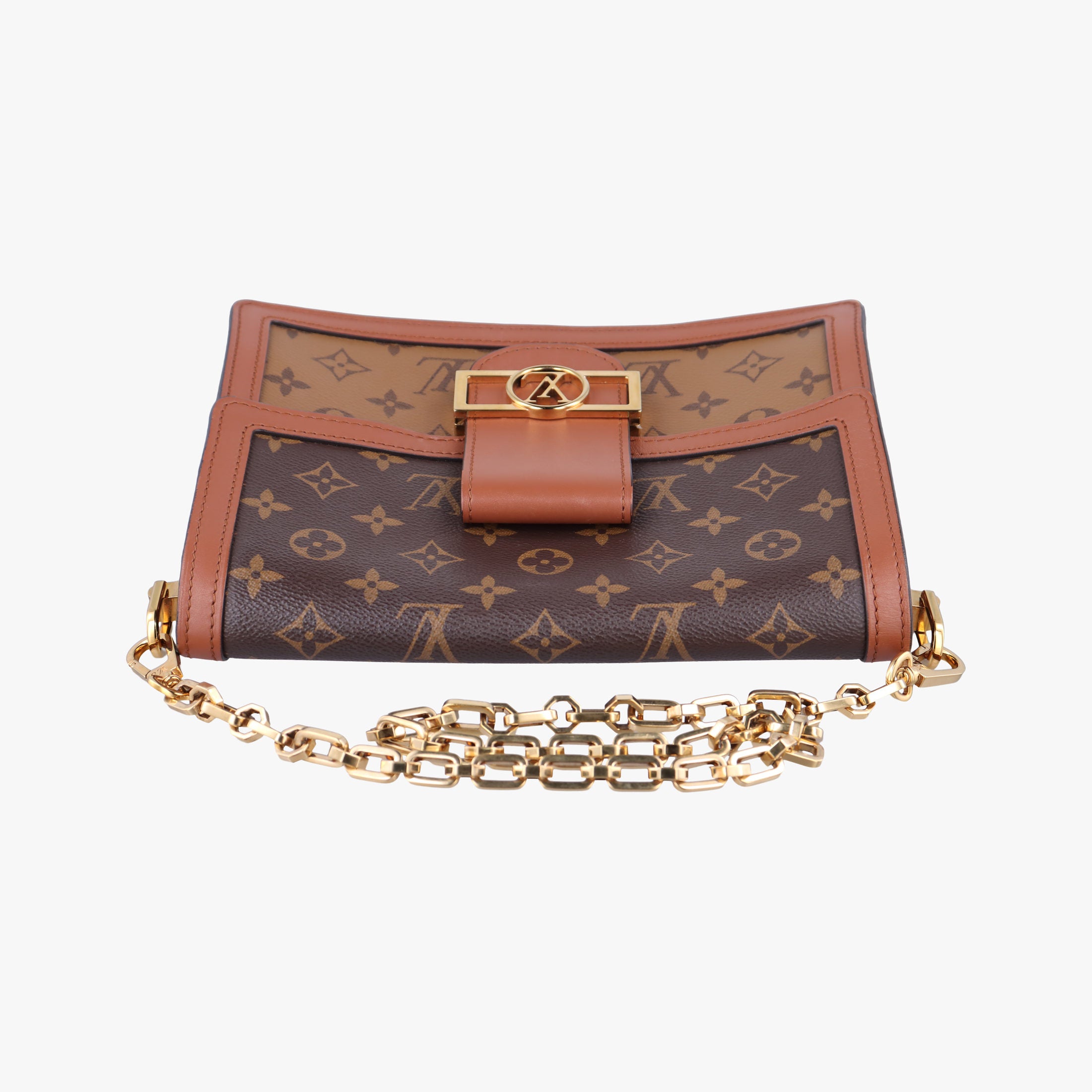 DAUPHINE brown Monogram Reverse M45958 FL3139 IC Chipドーフィーヌ モノグラム/ブラウン モノグラム リバース M45958 FL3139 ICチップ