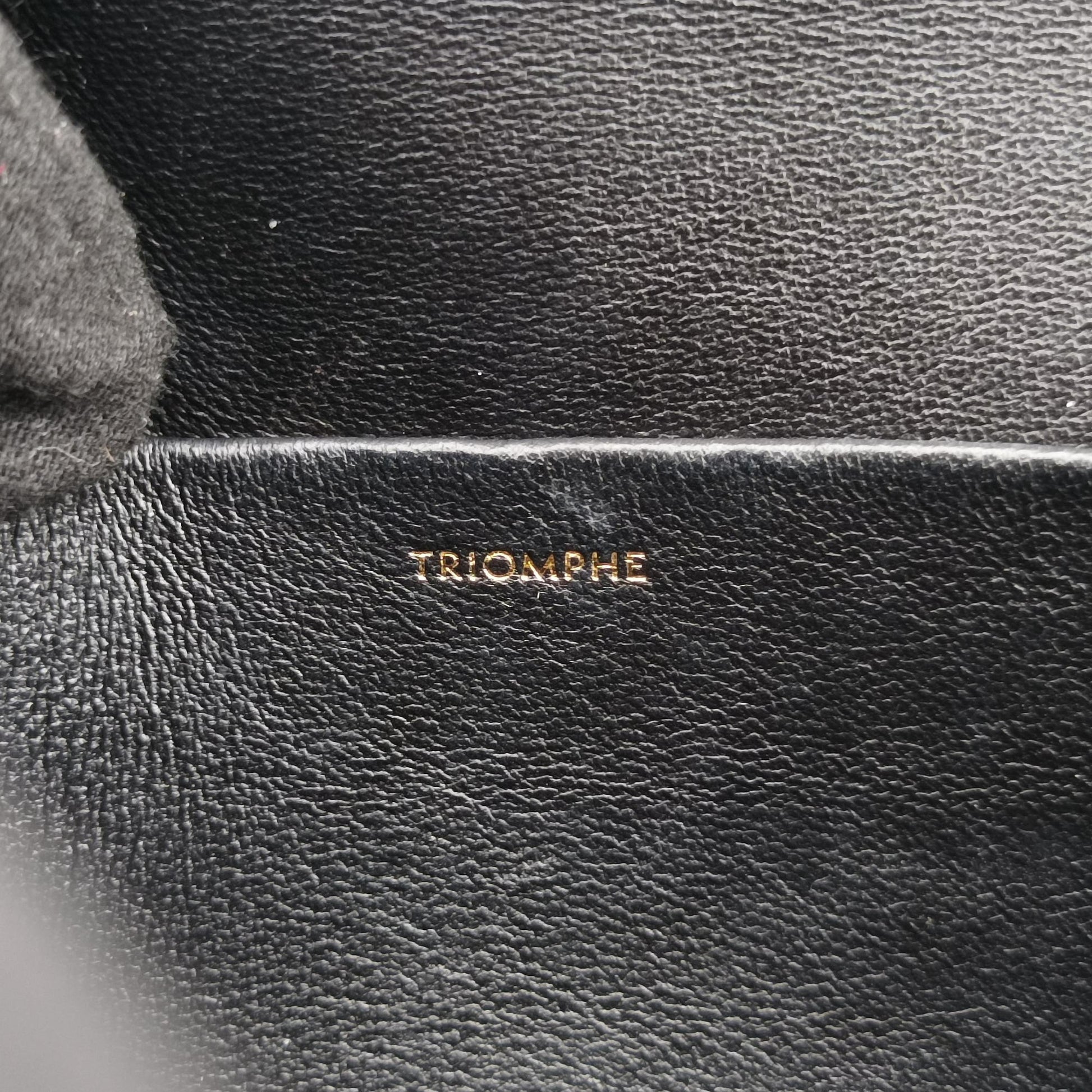 Claude Triomphe Black Leather U-CU-0211クロード トリオンフ ブラック レザー U-CU-0211