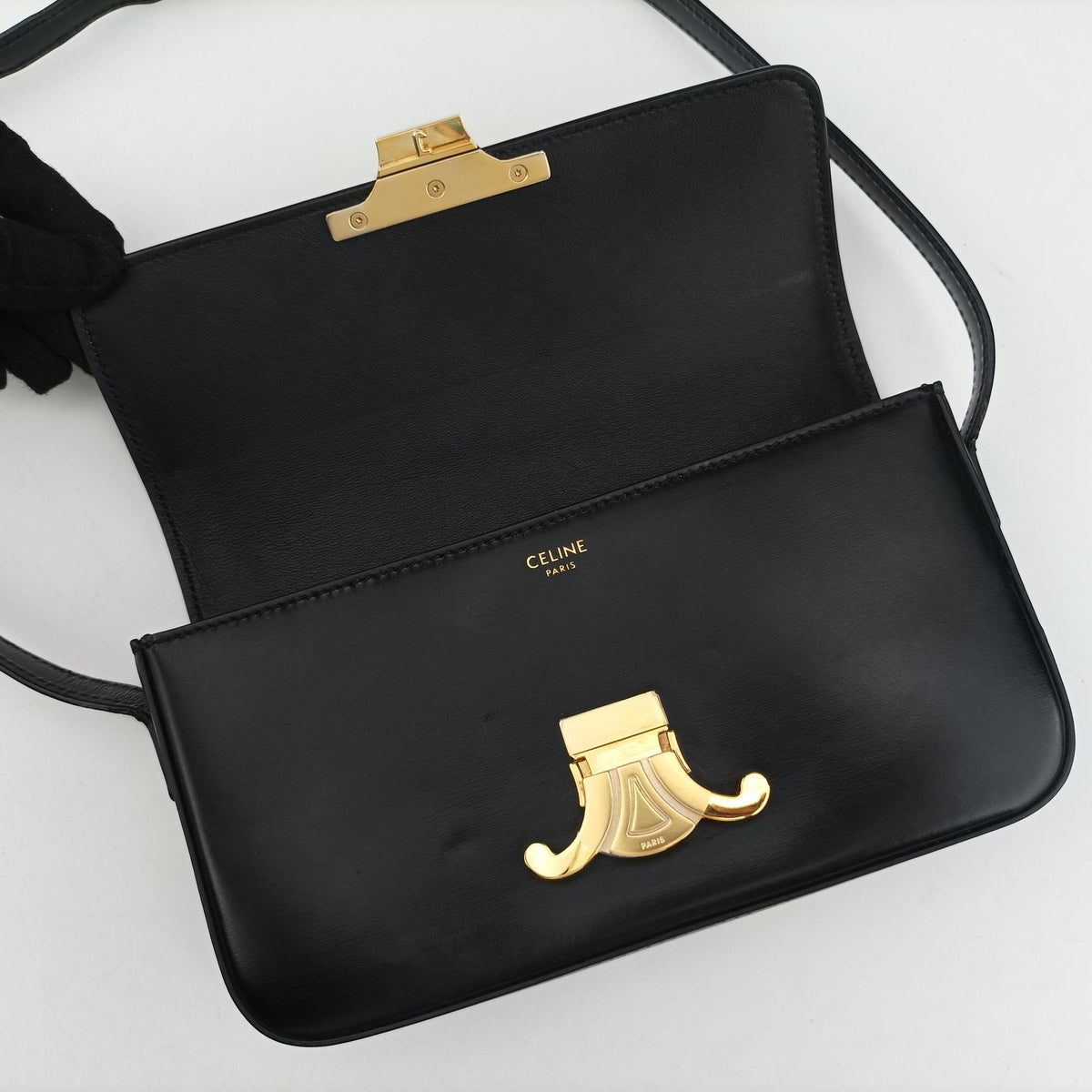 Claude Triomphe Black Leather U-CU-0211クロード トリオンフ ブラック レザー U-CU-0211