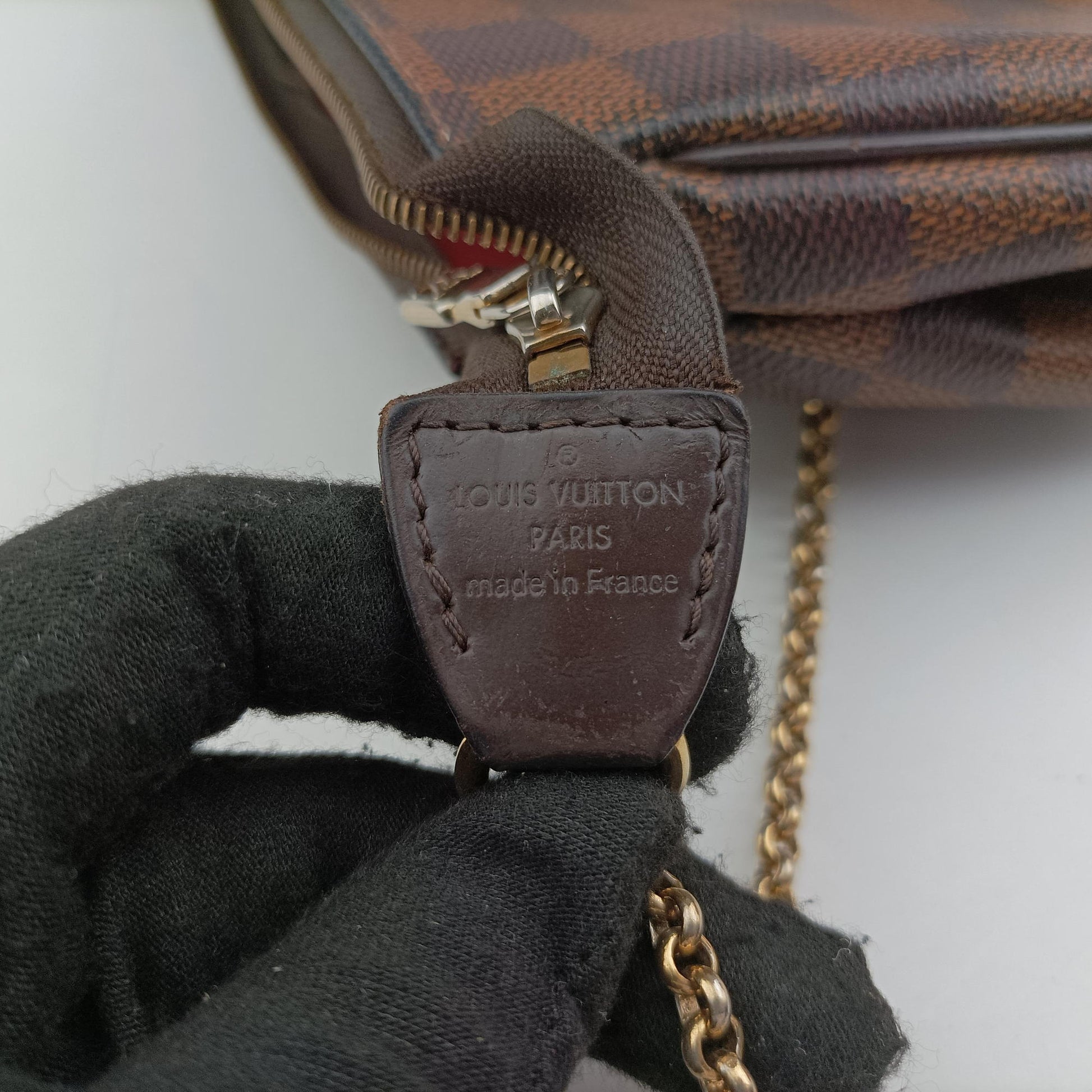 EVA EBENE Damier Canvas N55213 AA0165エヴァ エベヌ ダミエキャンバス N55213 AA0165