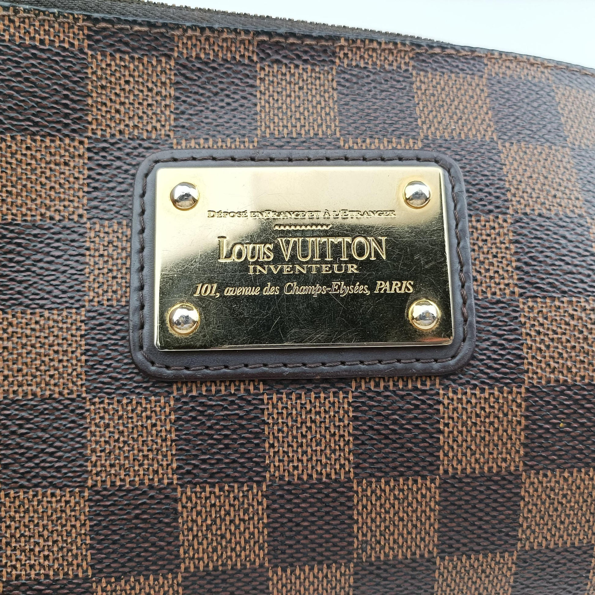EVA EBENE Damier Canvas N55213 AA0165エヴァ エベヌ ダミエキャンバス N55213 AA0165