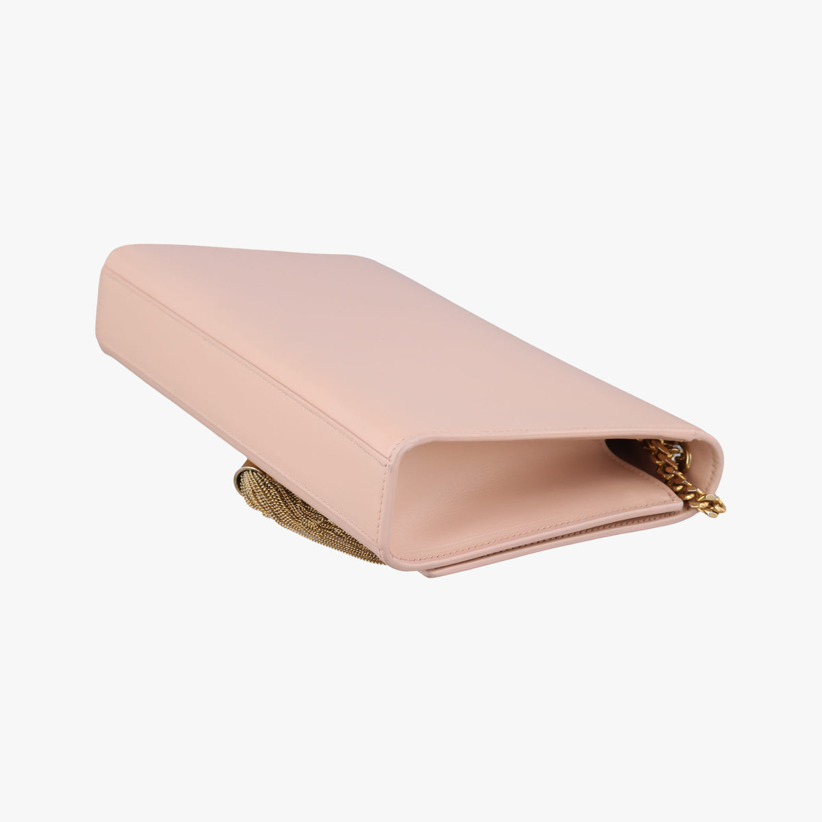 Pre-owned Yves Saint Laurent KATE Beige Leather 354119 shoulderbag | stylenewstar