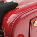 Pre-owned Louis Vuitton Alma BB pomme d'amour Vernis M91606 shoulderbag | stylenewstar