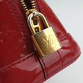Pre-owned Louis Vuitton Alma BB pomme d'amour Vernis M91606 shoulderbag | stylenewstar