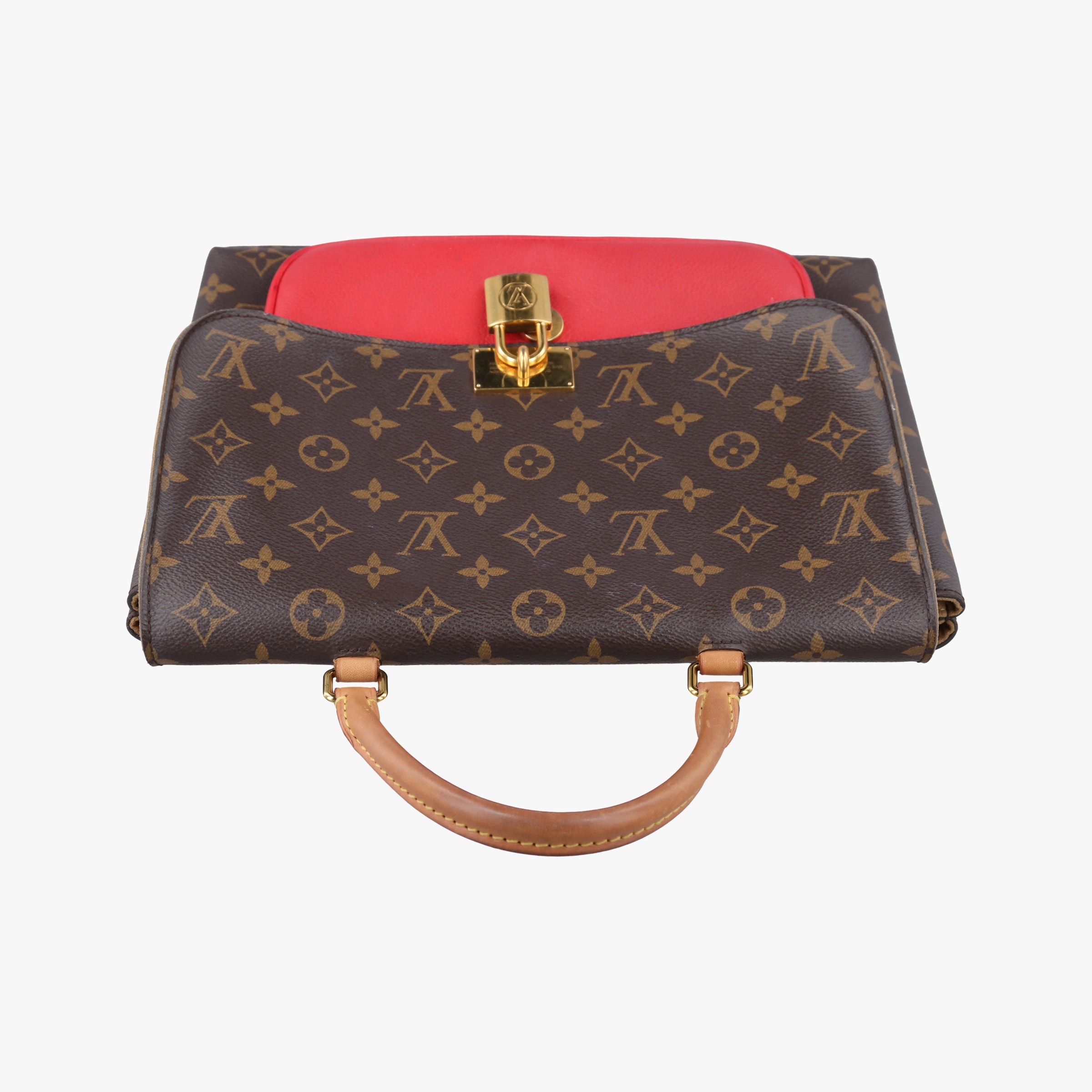 MARIGNAN Brown×COQUELICOT Monogram Canvas×calf leather M44544 FL3178マリニャン モノグラム/ブラウン×コクリコ モノグラムキャンバス×カーフレザー M44544 FL3178