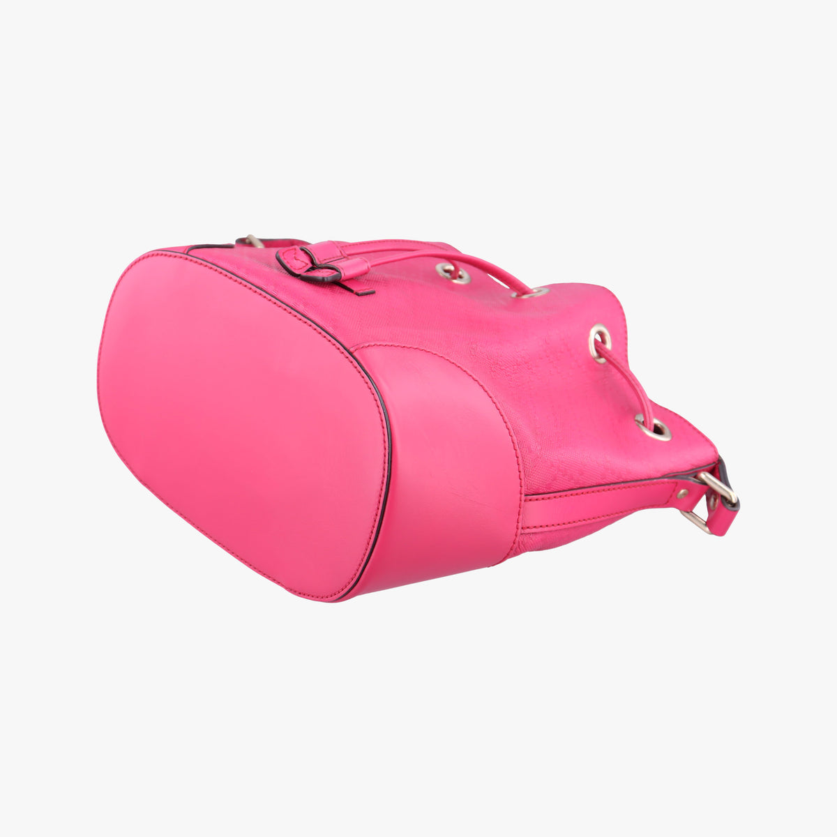 Bright Diamante Bucket Rose Leather 354229 I016082865ブライトディアマンテ バケット ローズ レッド レザー 354229 I016082865