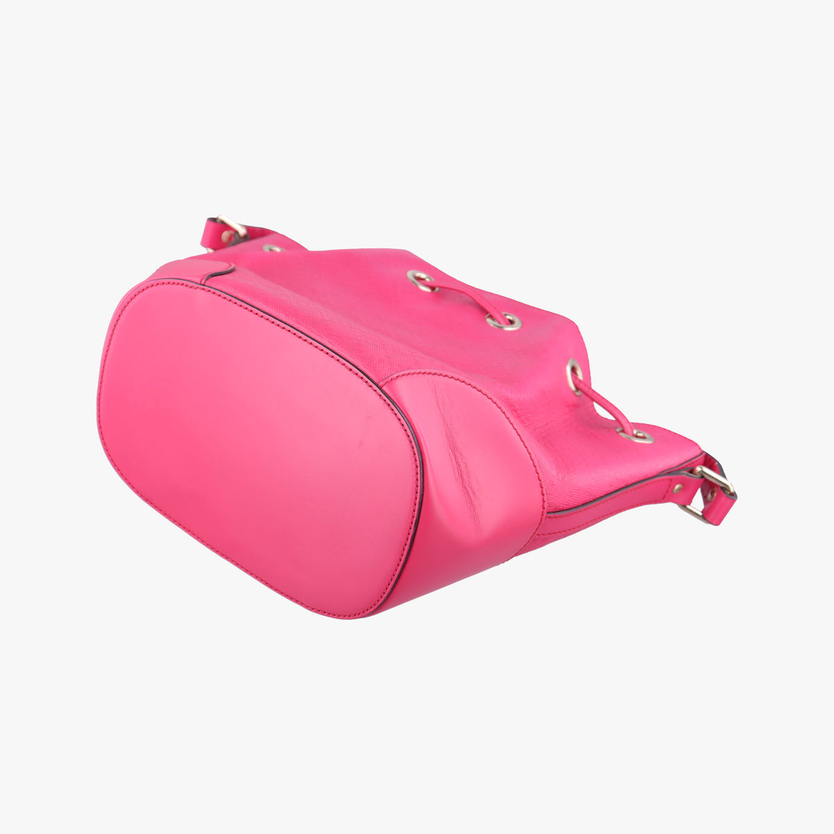 Bright Diamante Bucket Rose Leather 354229 I016082865ブライトディアマンテ バケット ローズ レッド レザー 354229 I016082865
