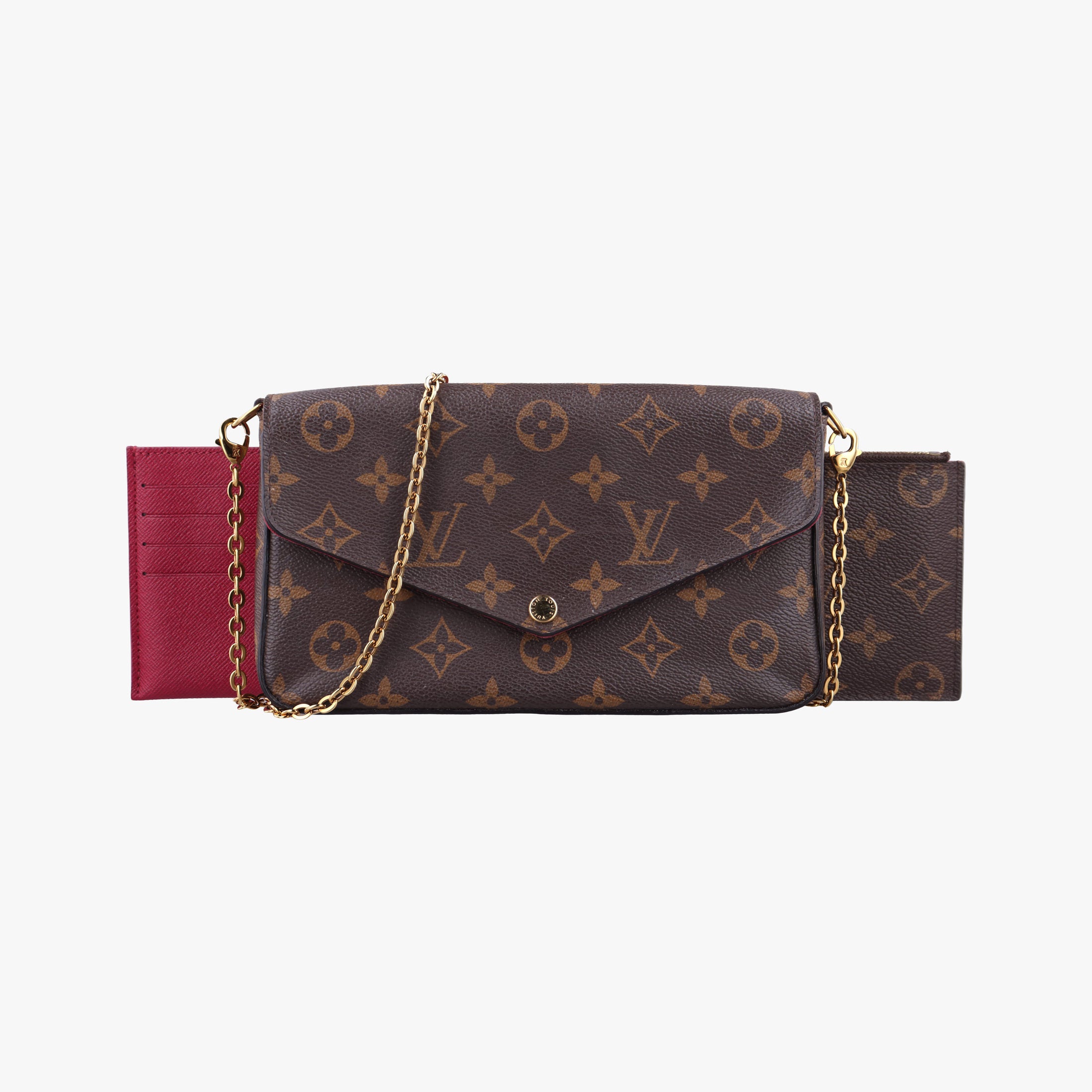 Pochette Felicie Brown Monogram Canvas M61276 CA3167ポシェット フェリシー モノグラム/ブラウン モノグラムキャンバス M61276 CA3167