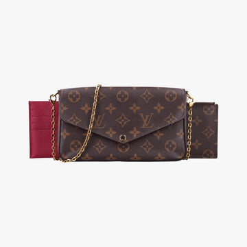 Pochette Felicie Brown Monogram Canvas M61276 CA3167ポシェット フェリシー モノグラム/ブラウン モノグラムキャンバス M61276 CA3167