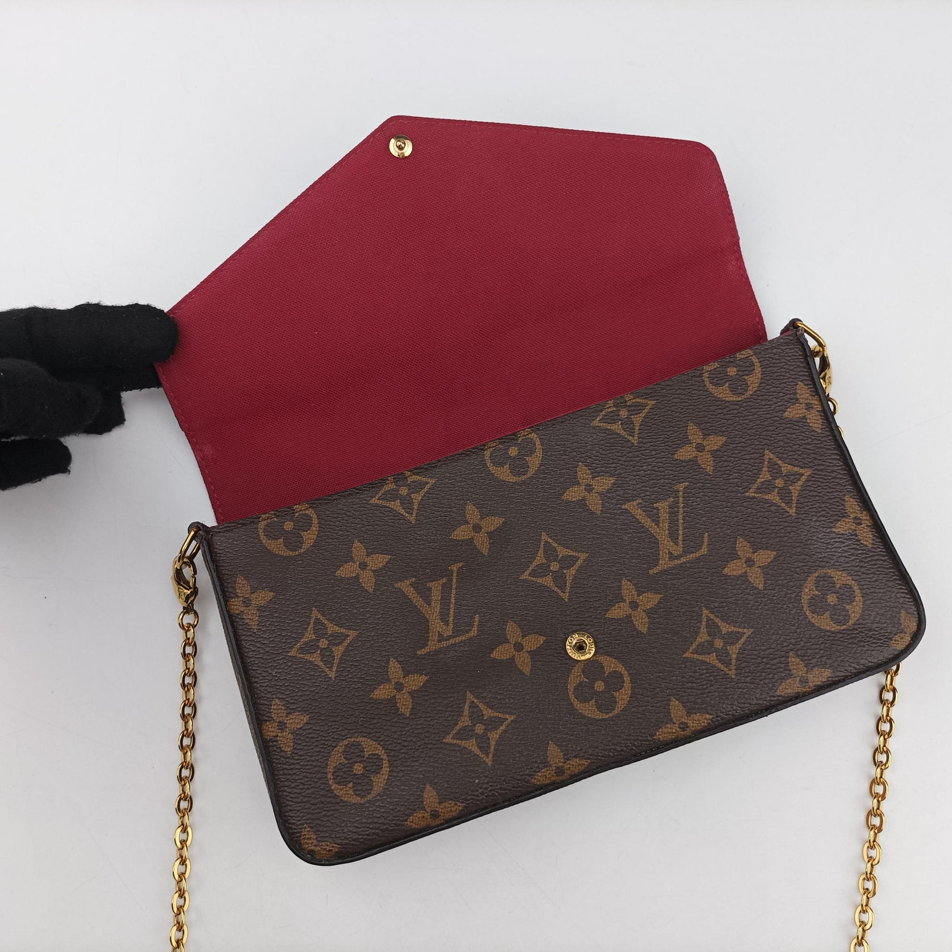 Pochette Felicie Brown Monogram Canvas M61276 CA3167ポシェット フェリシー モノグラム/ブラウン モノグラムキャンバス M61276 CA3167