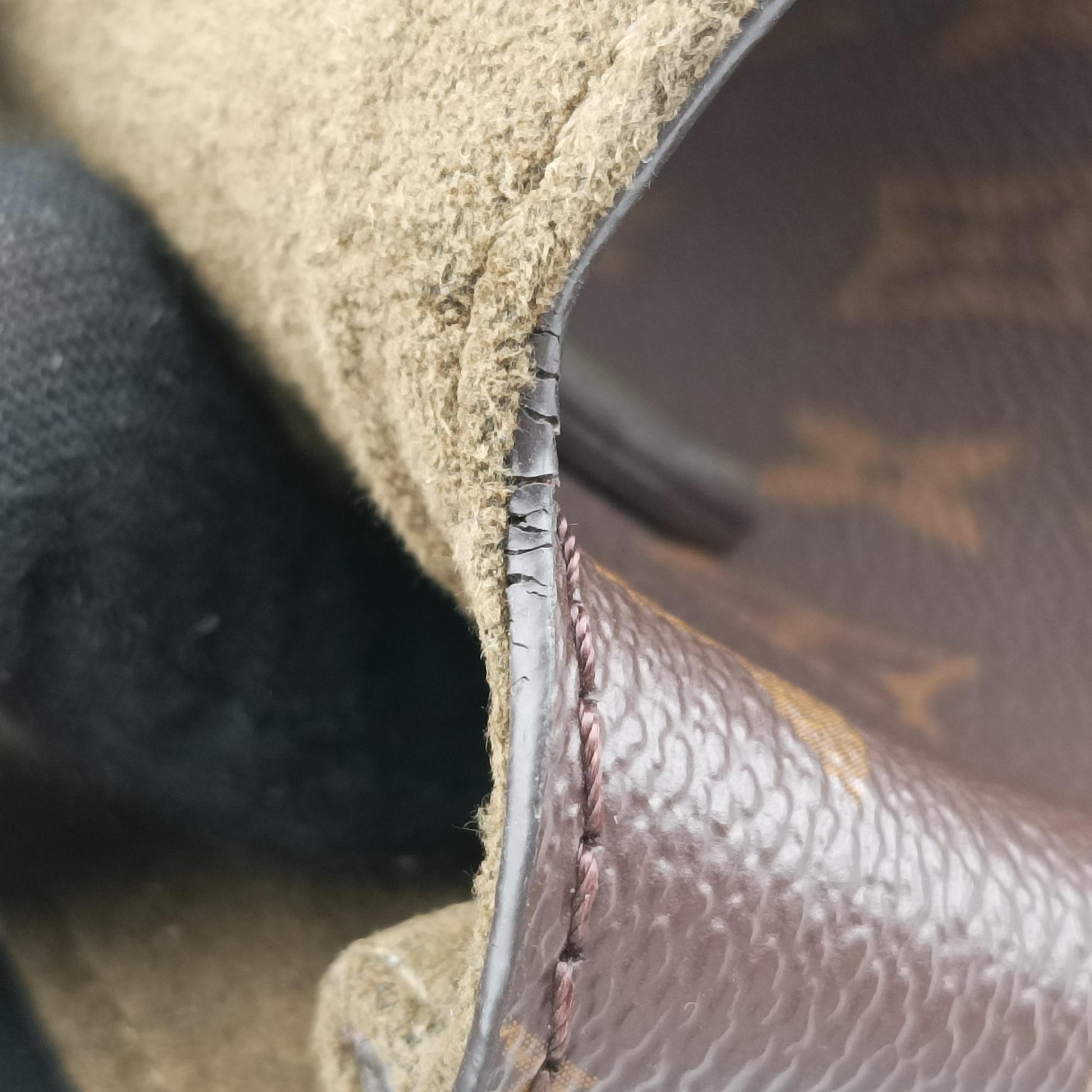 MARIGNAN brown×Khaki Monogram Canvas×calf leather M44286 AR4149 IC Chipマリニャン モノグラム/ブラウン×カーキ モノグラムキャンバス×カーフレザー M44286 AR4149 ICチップ