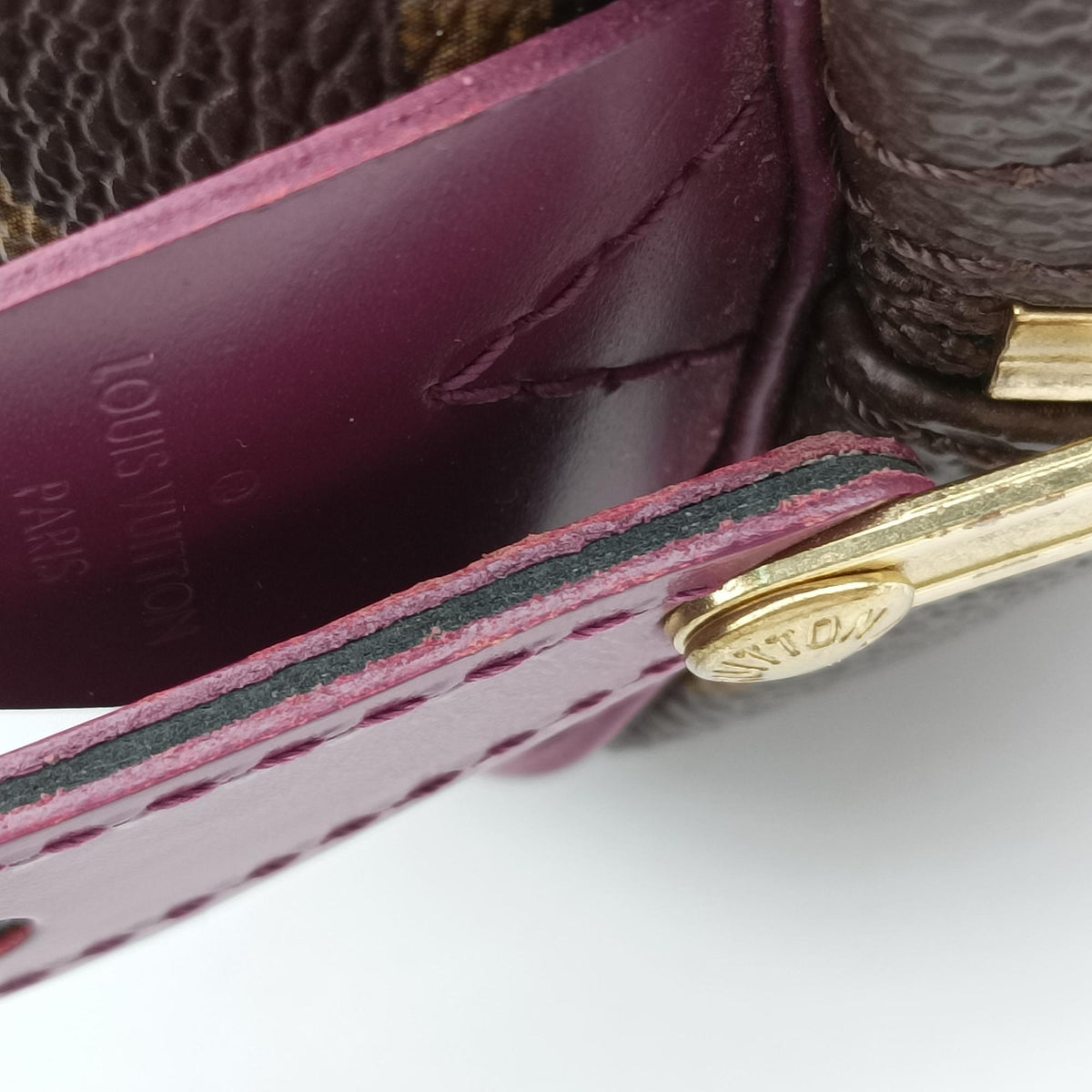 Pre-owned Louis Vuitton Speedy30 brown×Magenta Monogram Totem M41666 handbag | stylenewstar