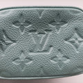 Micro Vanity pearlescent blue Monogram Empreinte M82193 IC Chipマイクロバニティ ブルー モノグラム アンプラント M82193 ICチップ