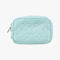 Micro Vanity pearlescent blue Monogram Empreinte M82193 IC Chipマイクロバニティ ブルー モノグラム アンプラント M82193 ICチップ