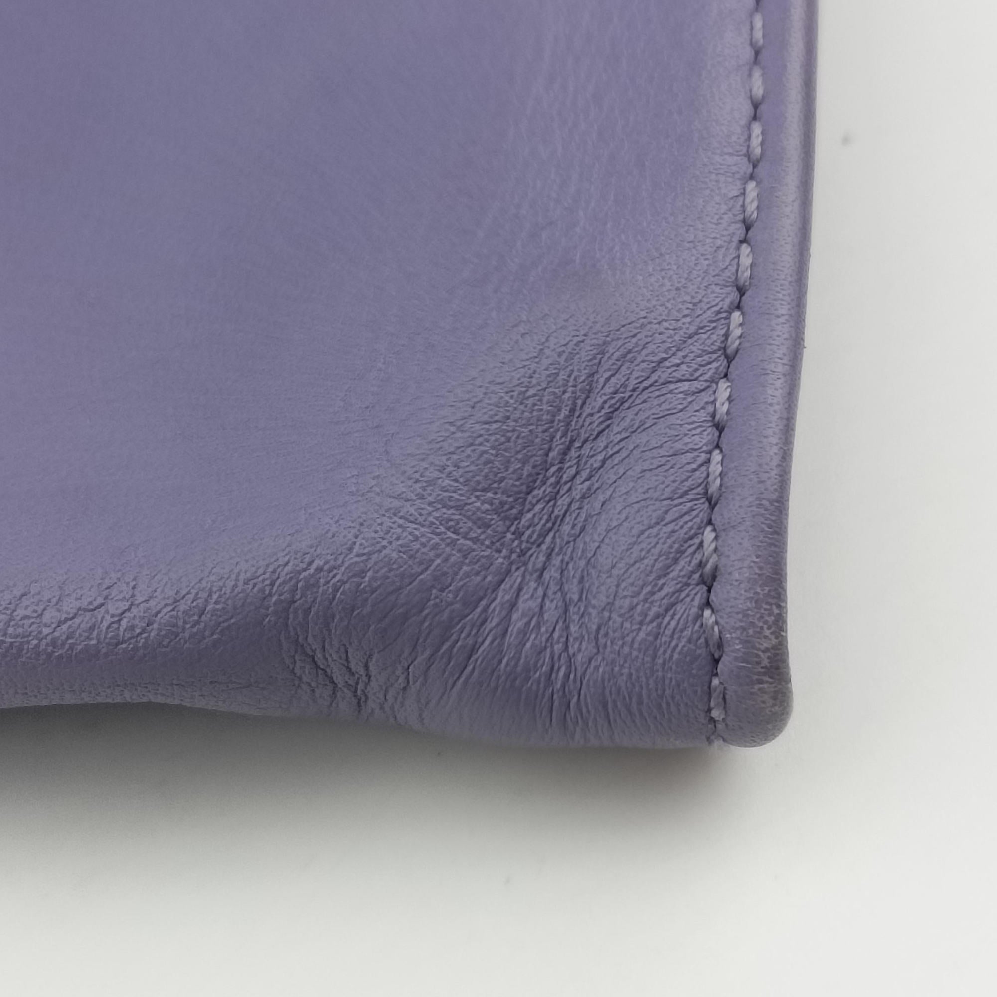 The TWIST Purple lambskin B09124181Nザ ツイスト パープル ラムスキン B09124181N