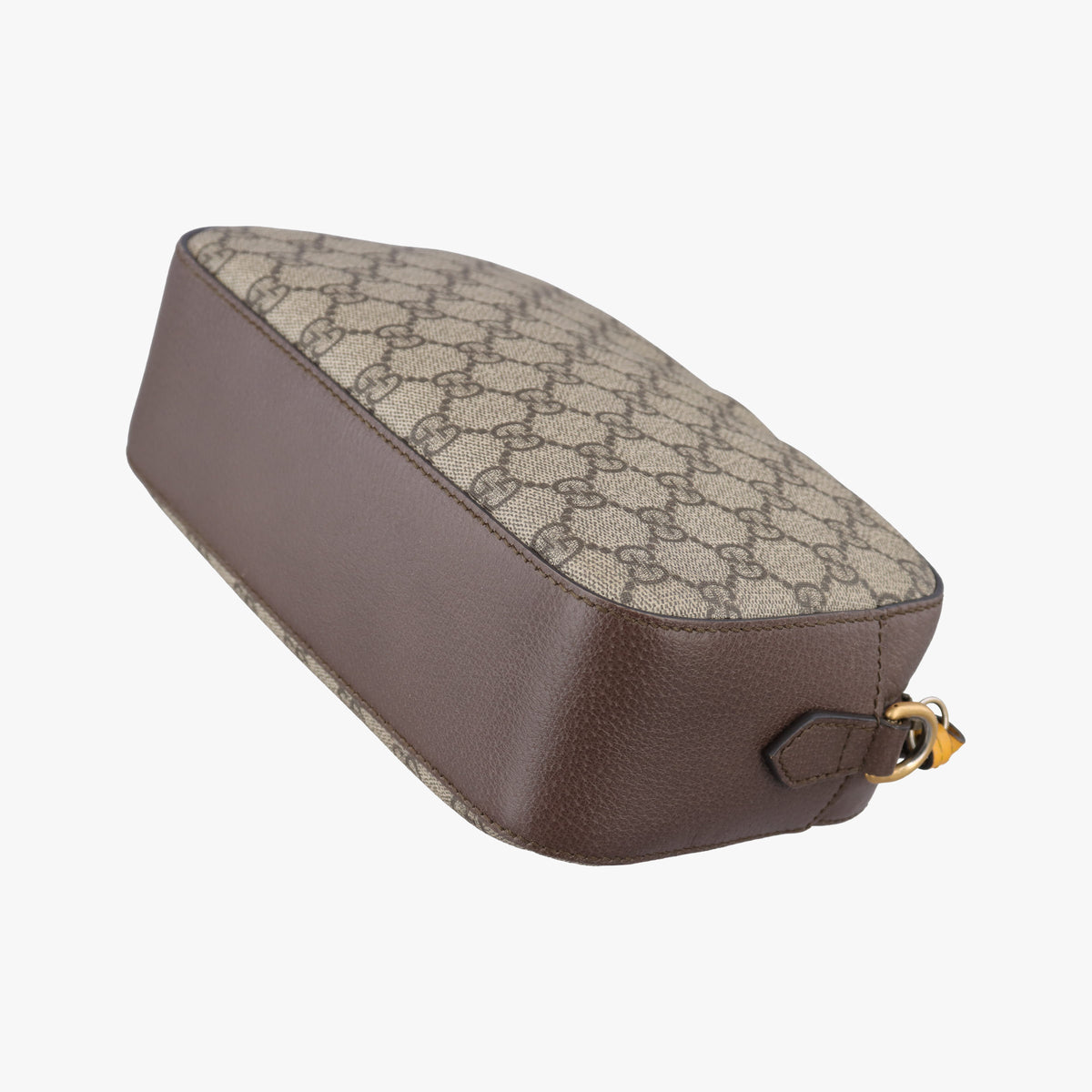 Neo Vintage Messenger beige×brown PVC coated canvas×Leather 476466 C030119682ネオ ヴィンテージ メッセンジャー ベージュ×ブラウン PVCコーティングキャンバス×レザー 476466 C030119682