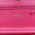 BOY CHANEL Chain Wallet Rose velour A68911 18548208ボーイシャネル チェーンウォレット ローズ レッド ベロア A68911 18548208