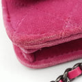 BOY CHANEL Chain Wallet Rose velour A68911 18548208ボーイシャネル チェーンウォレット ローズ レッド ベロア A68911 18548208