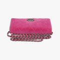 BOY CHANEL Chain Wallet Rose velour A68911 18548208ボーイシャネル チェーンウォレット ローズ レッド ベロア A68911 18548208
