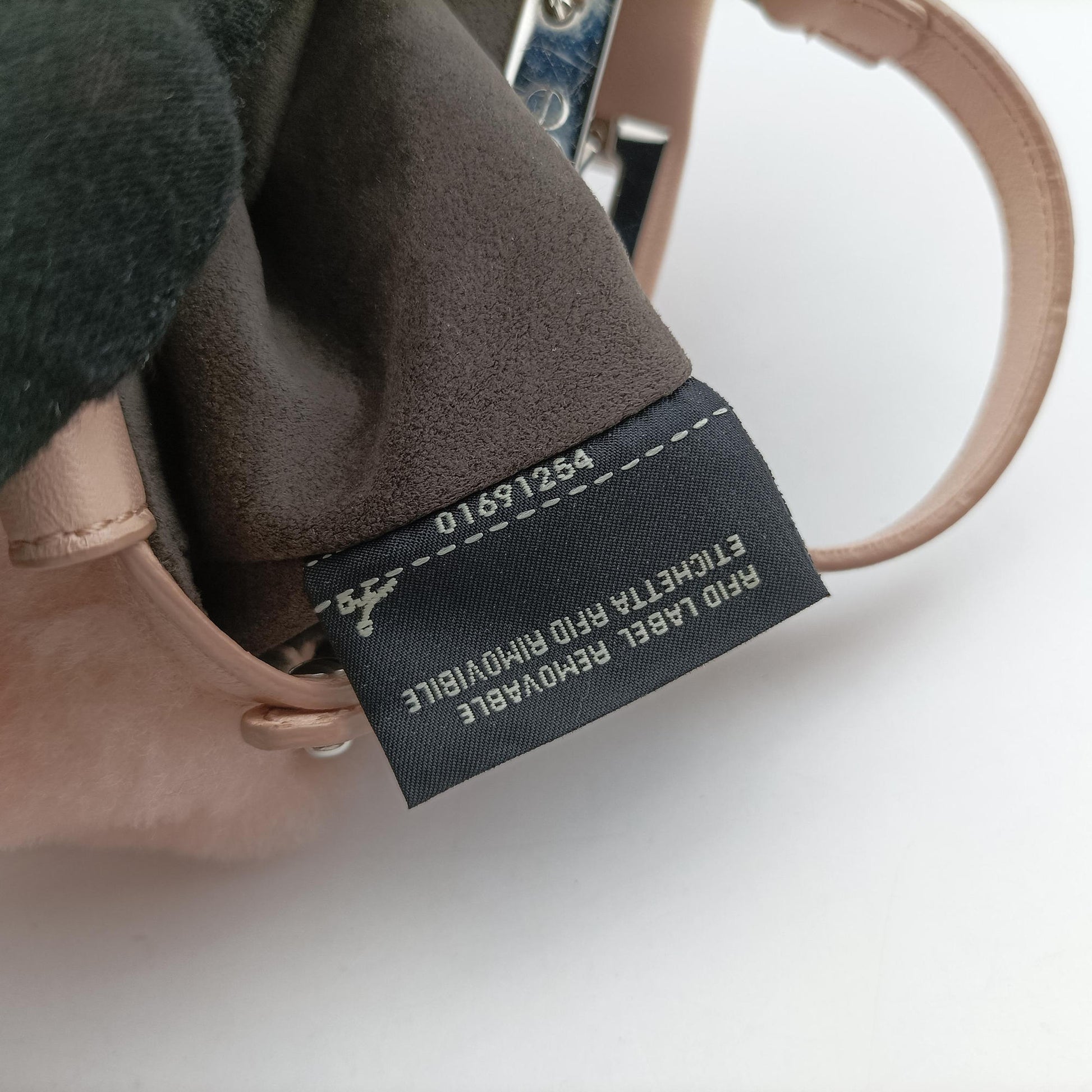 Micro Peekaboo Pink Leather × Pile 8M0355 8M0355-5AY-159-9290マイクロピーカブー ピンク レザー×パイル 8M0355 8M0355-5AY-159-9290