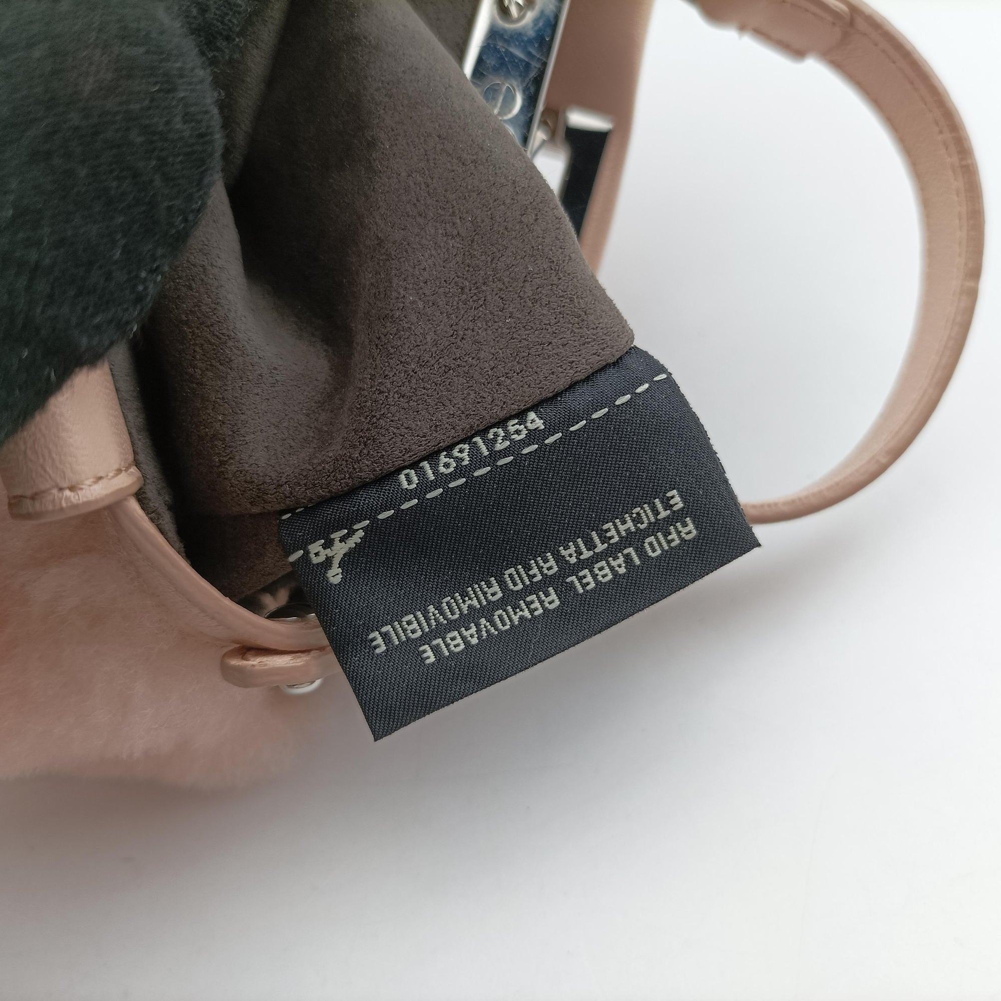 Micro Peekaboo Pink Leather × Pile 8M0355 8M0355-5AY-159-9290マイクロピーカブー ピンク レザー×パイル 8M0355 8M0355-5AY-159-9290