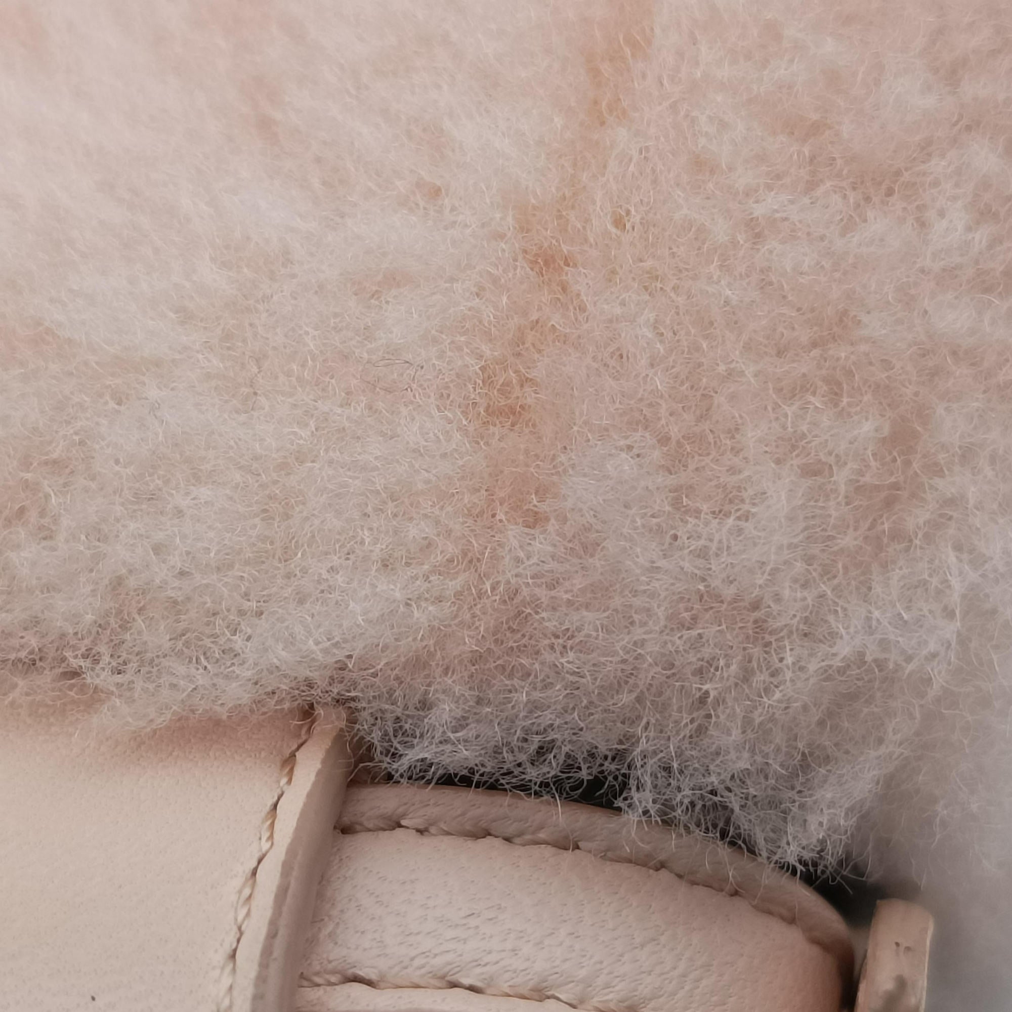 Micro Peekaboo Pink Leather × Pile 8M0355 8M0355-5AY-159-9290マイクロピーカブー ピンク レザー×パイル 8M0355 8M0355-5AY-159-9290